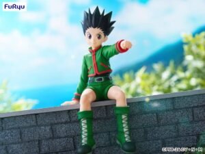 Figura coleccionable Gon Freecss Noodle Stopper de FuRyu, PVC, licencia oficial de Hunter x Hunter